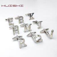 【hot】 HUISHI Mens Shirt Accessories  Design Initial Letters Gifts