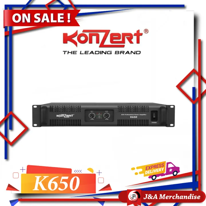 K650 Konzert Power Amplifier Lazada PH