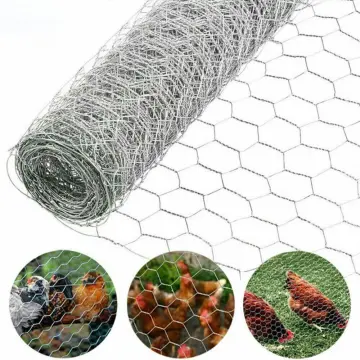 40x300cm Plastic Chicken Wire Fence Mesh Hexagonal Fencing Wire