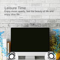 Computer Speakers for PC Laptop Speakers USB 3.5mm Wired Music Play HIFI Stereo with Microphone for TablePC Laptop