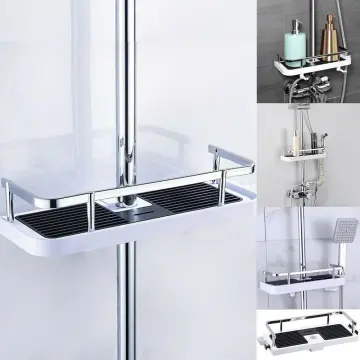 Good Quality Hanging Stainless Steel Shower Caddy 2 Tier Shampoo Shower  Silver Shelf Bathroom Hanging Whower Organizer - China Shower Caddy 2 Tier, Shower  Shelf Hanging