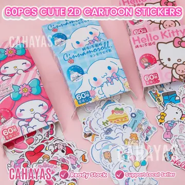 Sanrio Characters Long Deco Stickers Set : Aurora Type A