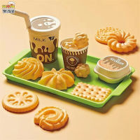 Tribe Kids Pretend Simulation Food Toy Baby Play House Kitchen Toy Set Educational Toy Fast Food Kitchen Toys Educational Toys Hamburger Hot Dog French Fries Kitchen Set Toys Plastic Models Pretend Play Kids Educational Toy Gifts