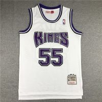 nba Sacramento KINGS No. 55 Williams retro White Basketball Sports jersey