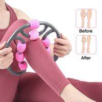 Max Speed U Shape Trigger Point Massage Roller for Skinny Arm Leg Neck Muscle Tissue Fitness Relaxer Gym Yoga Pilates Foam Shaft Ring Sports Wheel Face Lift Tool Alat Urut ลูกกลิ้งขาเล็กนวดขาผอม