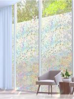 Window Privacy Film Clings Vinyl Stained Glass Decals Static Cling Sticker