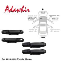 brand new Front Rear Left Right Outside Exterior Door Handle for 1998 2003 Toyota Sienna 69220 08010 69210 08010 69230 08010