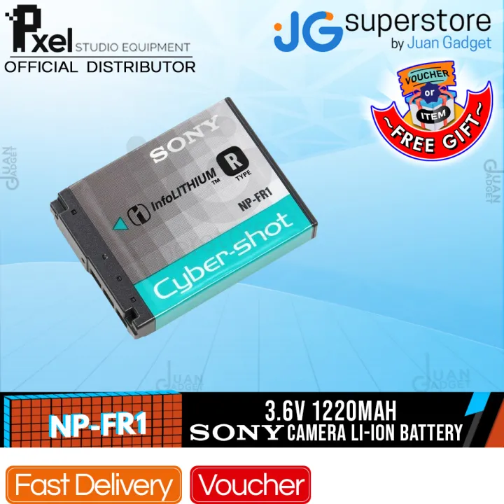 Pxel Sony NPFR1 Lithium Rechargeable 3.6V 1220mAh Battery Pack for
