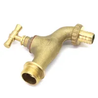 1PCS 1/2 3/4 Brass Copper Garden Home Water Tap Irrigation Faucet Male Thread Durable Switch Tool Ball Valve Fitting Connector