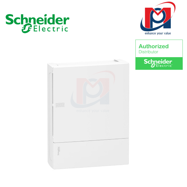 MIP12212 - Tủ điện nhựa nổi cửa trắng 24 module - Schneider | Lazada.vn