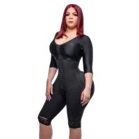 AB4B Colombianas Body Shapewear Women Corset Skims Strong Compression Postpartum Girdle Bodysuit Корректирующее белье