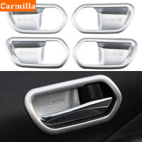 Carmilla Interior Car Door Handle Bowl Frame Trim Cover Molding Stickers for Nissan Kicks 2016 -  Accessories Car Styling