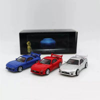 Time Micro Dream 1:64 Model Car RX-7 Alloy Die-Cast Vehicle Display Collection-เลือก3สี