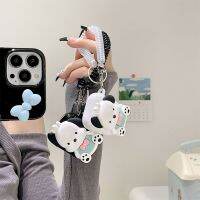 เคสของเล่น3D รูปสุนัข Pacha การ์ตูนเข้ากันได้กับหูฟังบลูทูธไร้สายแบบ1 2 3เคสหูฟัง