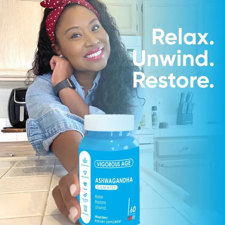 Health Vitamin Gummy Goli Ashwagandha Gummies and Sleep Aid Relax