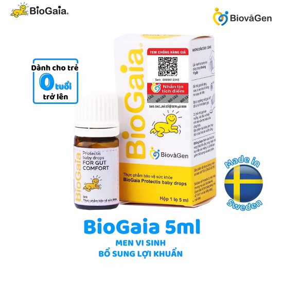 Men vi sinh biogaia chính hãng 5ml,10ml - ảnh sản phẩm 1