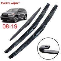 Ericks Wiper Front &amp; Rear Wiper Blades Set For Toyota Highlander Kluger XU40 XU50 2008 - 2019 Windshield Windscreen 26"20"12"