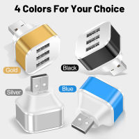 Eayburst USB HUB 3 พอร์ต Mini USB 2.0 Expander Charger Hub Splitter Adapter Connector-bai shun xin trade