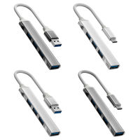 USB C HUB 3.0 ประเภท C 3.1 4 พอร์ต Multi Splitter ADAPTER OTG USB สำหรับ MacBook Pro 13 15 air Mi Pro Lenovo MateBook PC อุปกรณ์เสริม-gdsflkhsbldvsd