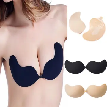 Invisible Breast Pads Silicone Adhesive Push