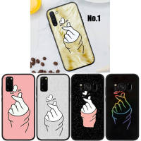 29VZ Love on the finger อ่อนนุ่ม High Quality ซิลิโคน TPU Phone เคสโทรศัพท์ ปก หรับ Samsung Galaxy Note 10 9 8 S7 S8 S9 S10 S10e Plus Lite