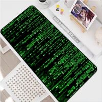 【jw】✜  Binary Code Gamer Mausepad Computer Accessories Deskmat Rubber Mousepad Mats Pc Cabinet Xxl