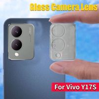 กล้องฟิล์มสำหรับ Vivo Y17s VivoY17s Y 17 S 4G 2023 3D Curverd โปร่งใสทั้งหมดปกป้องป้องกันทุกส่วนชัดเจนแบบ HD ดูอุปกรณ์ป้องกันเลนส์ด้านหลังกระจกเทมเปอร์ป้องกันทั้งหมดรวม