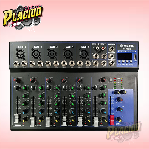 Yamaha 7channel Bluetooth F7USB Mixer Lazada PH