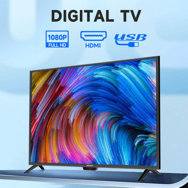 new-digital-tv-weyon-ทีวี-24-นิ้ว-led-hd-1080p-dvb-t2-av-in-hdmi-usb-ดิจิตอลทีวี-ใช้งานง่าย-ตอบโจทย์ทุกบ้าน-ในราคาคุ้มค่า