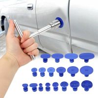 {7ho car tools} Universal Car Repair Tools Dent Repair Puller แผ่นปะเก็นพลาสติกไม่มีกาว Universal Hail Pit Sagging Repair Kit