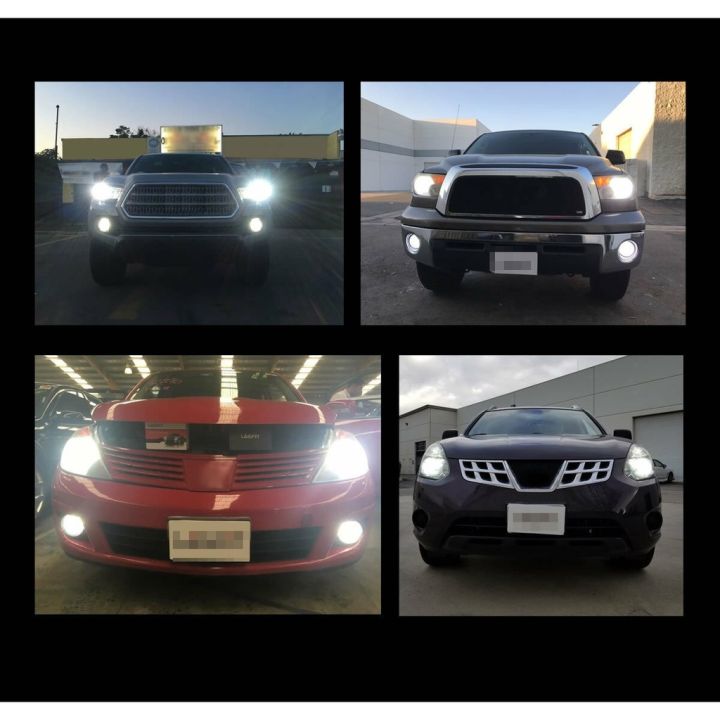 หลอดไฟตัดหมอก-h11-bright-white-6000k-led-สําหรับ-nissan-navara-d40-2004-2020-2-ชิ้น