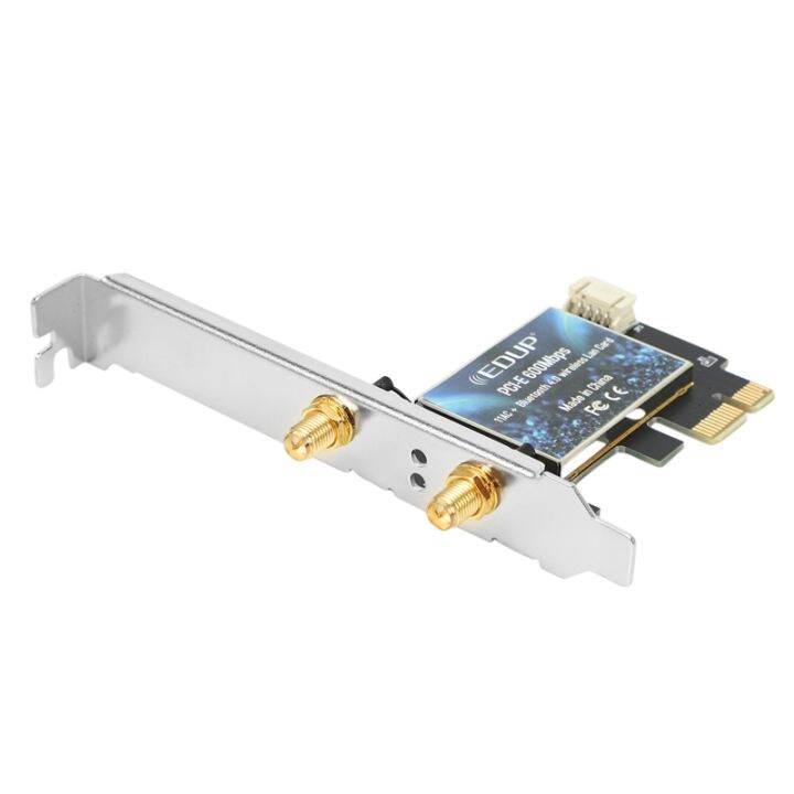 edup-pci-e-600mbps-wifi-card-bluetooth-4-2-adapter-2-4ghz-5ghz-dual-band-wireless-network-card-with-antennas-for-desktop-pc