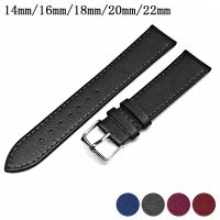 yiqtft Watch Band Genuine Leather straps Watchbands 14mm 18mm 20mm 22mm watch accessories Suitable for DW watches galaxy watch gear s3