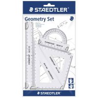 ชุดเรขาคณิต ไม้ครึ่งวงกลม Staedtler Geometry Set
