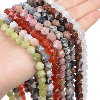 Bracelet Beads Jewelry Making Irregular Natural Stone Beads - Big Faceted Natural - Aliexpress