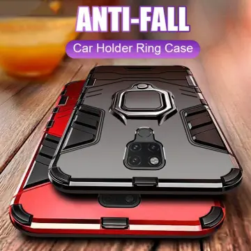 for Huawei Mate 20 Lite Case Cover Armor Rugged Military Shockproof Magnet  Car Holder Ring Case