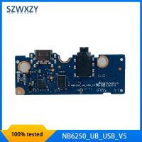 SZWXZY Original For NB6250 Laptop TYPE-C Audio IO BOARD NB6250 UB USB V5 100 Tested Fast Ship