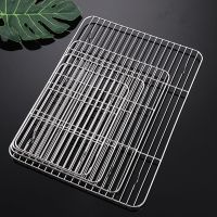 Stainless Steel Cake Cooling Rack Non-stick Baking Pan Bread Biscuit Tray Pizza Barbecue Food Grill Oven Shelf Kitchen Utensils