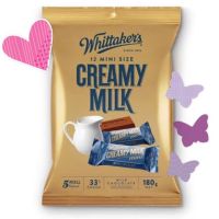 ช็อกโกแลต whittakers Creamy Milk Chocolate 180g.   นม สินค้านำเข้า