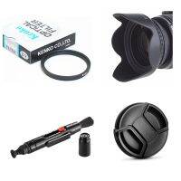 49mm UV Filter Lens Hood Cap + Cleaning Pen for Panasonic HC-V750 HC-V760 HC-V770 HC-V777 V750 V760 V770 V777 Camcorder Filters