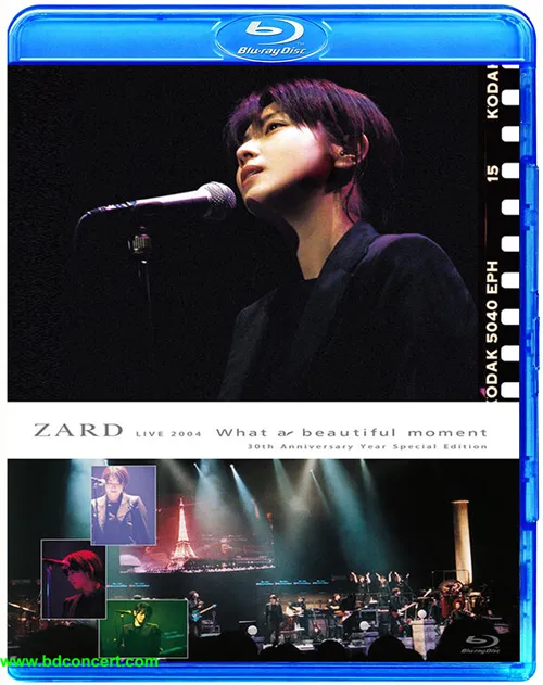 Zard what a beautiful moment 2004 Concert (Blu ray BD50) | Lazada PH