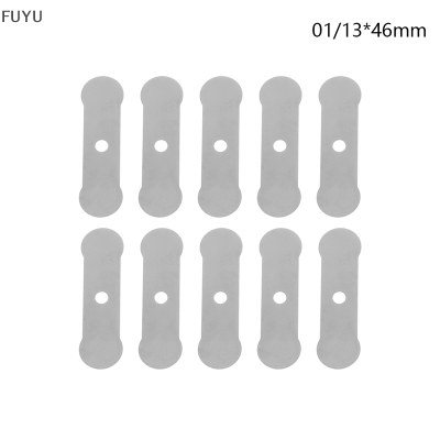 FUYU 10pcs Air Compressor Valve แผ่นอลูมิเนียมเงินสำหรับ Air Compressor Silent Oil ฟรีเครื่องคอมเพรสเซอร์วาล์วแผ่น