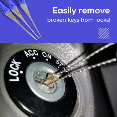 【CC】❧  Broken Disassemble Set Locksmith Taken The Keys Out Of Locking Repair Tools Lock cylinder
