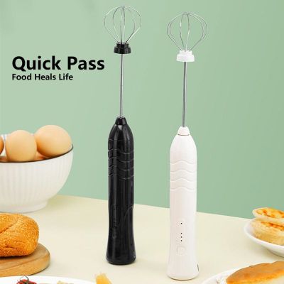 Milk Frother For Coffee Milk Stirrer Handheld Egg Foamer Whisk With 3 Modes Cordless Automatic Foaming Mixer For Cake Sauces