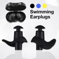 Swimming Earplugs Waterproof Reusable Silicone Ear Plugs Diving Sport Plugs For Water Surf Showering Bathing Accessories