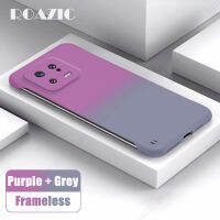 ROAZIC เคสโทรศัพท์ไล่ระดับสีสำหรับ Xiaomi Mi 13,12,11,12,12,12,12,12,11,11,11,11,11,Pro,11 Lite,5G,NE เคสแข็งป้องกันลายนิ้วมือฝาหลังบางเฉียบ