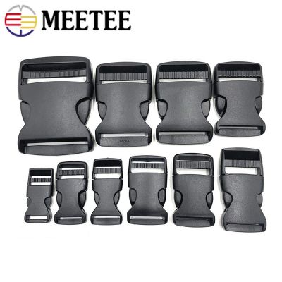 【cw】 10/20Pcs 10-50mm Black Plastic Side Release Buckles Strap Adjust Clasp Hook Pet Collar Webbing Snap Clip DIY Bags Accessories ！