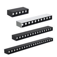 Dimmable LED Downlight Spot Light 20W 30W 40W line light bar creative linear long strip living room corridor light Recessed