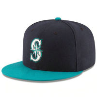 หมวกปรับได้ Snapback ปรับหมวกแบนขายส่ง Gorras Seattle ครึ่งกระดูกปิด