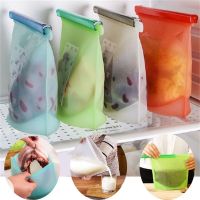 【hot】 New Reusable Silicone Food Sealer Fruit Meat Storage Fridge Containers Refrigerator